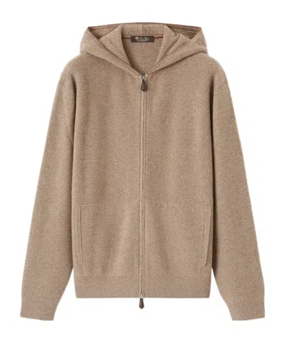 Loro Piana Varallo Bomber Jacket In Neutral