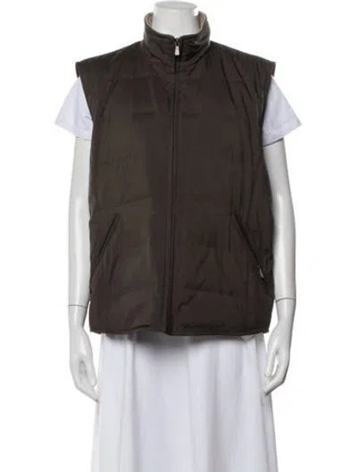 Pre-owned Loro Piana Vest In Brown
