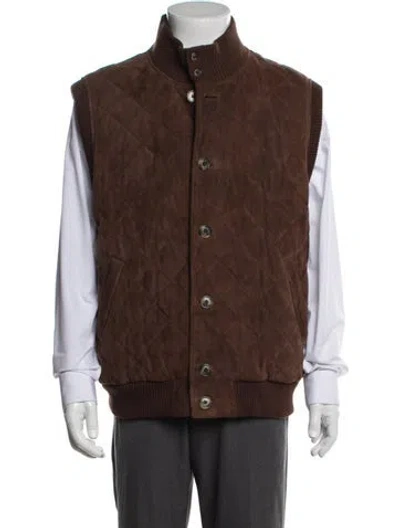 Pre-owned Loro Piana Vest In Orange