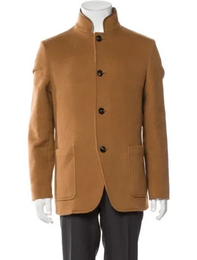 Pre-owned Loro Piana Vicuña Overcoat In Neutral
