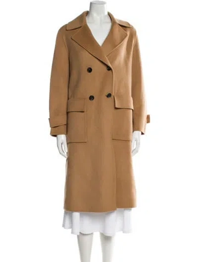 Pre-owned Loro Piana Vicuña Peacoat W/ Tags In Brown