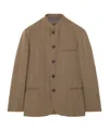 Loro Piana Vienna Long-sleeved Casual Jacket In Brown