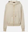 Loro Piana Viera Bomber Jacket In Neutral