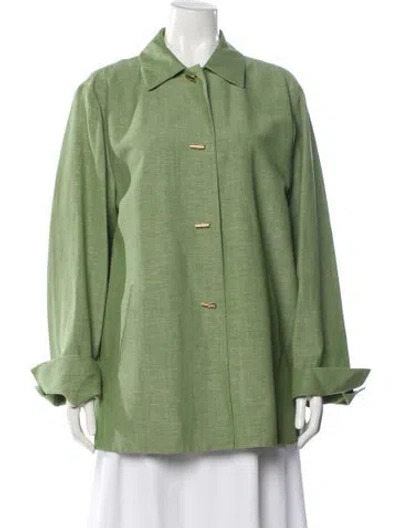 Pre-owned Loro Piana Virgin Wool Jacket In Green