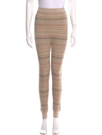 Pre-owned Loro Piana Virgin Wool Skinny Leg Pants In Neutral