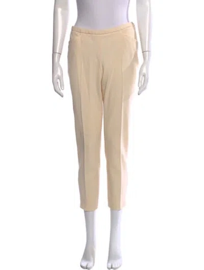 Pre-owned Loro Piana Virgin Wool Straight Leg Pants In Neutrals
