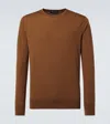 Loro Piana Virgin Wool Sweater In Desert Mist