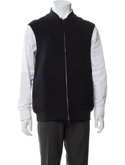 Pre-owned Loro Piana Virgin Wool Vest In Blue
