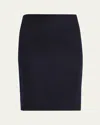 Loro Piana Women Vivian Cashmere Midi Skirt In Black