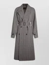 Loro Piana Waist Belted Long Length Lapels