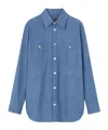 Loro Piana Wayne Shirt In Blue