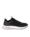 Loro Piana Men's Weekend Walk Performance Mesh Sneakers In Black