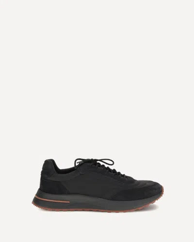 Loro Piana Week End Walk Sneakers In Black