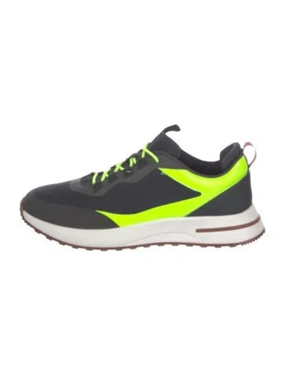Pre-owned Loro Piana Week_end Walk Evo Sneakers In Gray