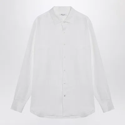 Loro Piana White Linen Shirt