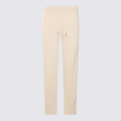 Loro Piana White Wool Pants In Neutral