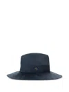 Loro Piana Wide-brim Fedora Hat In Blue
