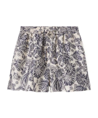 Loro Piana Wide-leg Shorts In Gray