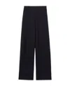 Loro Piana Wide-legged Casual Pants In Black