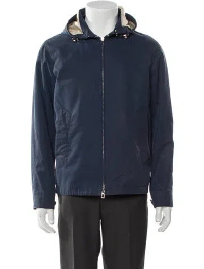 Pre-owned Loro Piana Windbreaker In Blue