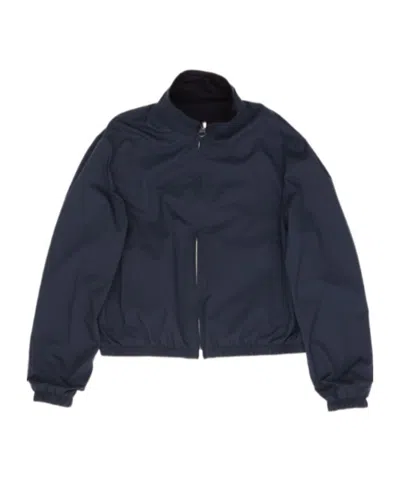 Loro Piana Windmate Bomber Jacket In Blue