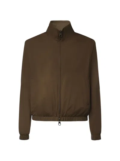 Loro Piana Windmate® Bomber Jacket In Brown