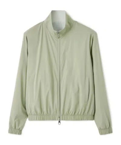 Loro Piana Windmate Bomber Jacket In Green