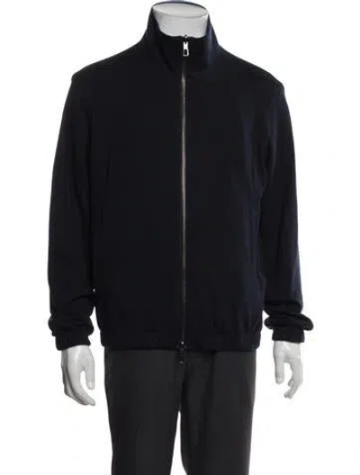 Pre-owned Loro Piana Windmate® Green Storm System Jacket In Blue