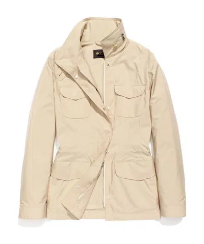 Loro Piana Logo Casual Jacket In Nude