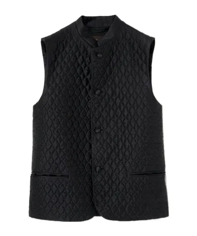 Loro Piana Windsor Vest In Black
