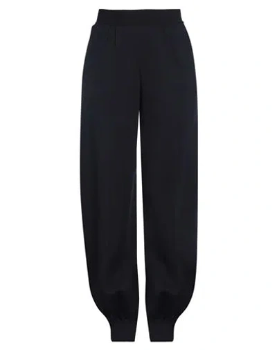 Loro Piana Woman Pants Midnight Blue Size 8 Cashmere, Silk, Polyamide, Elastane In Black