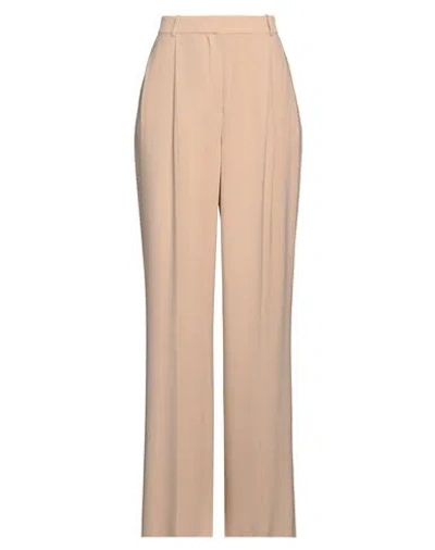 Loro Piana Woman Pants Sand Size 8 Silk, Viscose In Beige