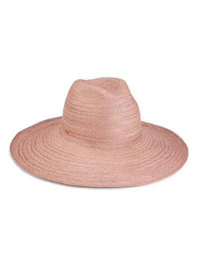Loro Piana Women's Akemi Woven Straw Hat In Magnolia Blossom