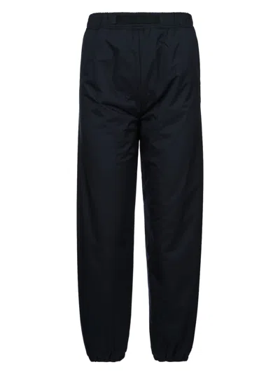 LORO PIANA WOMEN'S APO TROUSERS WIND STRETCH STORM JERSEY PILE CASH