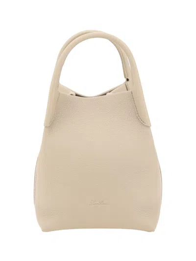 Loro Piana Women Bale Bucket Bag In Pink