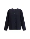 Loro Piana Blaney Double Cashmere Shirt Jacket In Blue