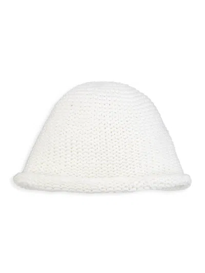 Loro Piana Women's Cloche Hida Cotton-blend Hat In Gray