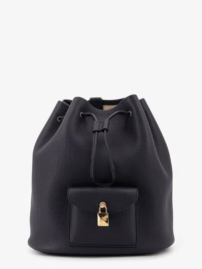 Loro Piana Women Extra Drawstring L27 Leather Backpack In Multi