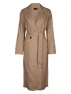 Loro Piana Women Freddy Db Coat Only Double In Black