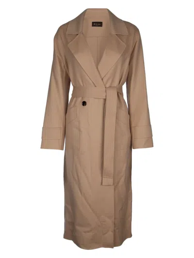 LORO PIANA WOMEN'S FREDDY DB COAT ONLY DOUBLE
