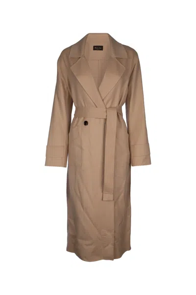 Loro Piana Women Freddy Db Coat Only Double In Black
