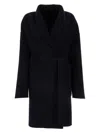 Loro Piana Women Jed Short Coat Sb Cash Double In Black