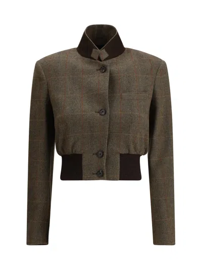 Loro Piana Women Marty Bomber Jacket In Brown