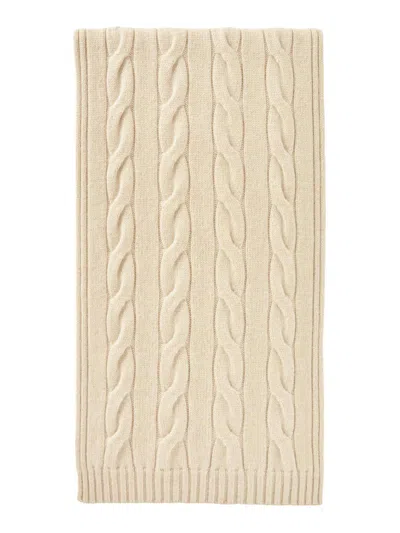 Loro Piana Women's Napier Cashmere Cable-knit Scarf In Pink