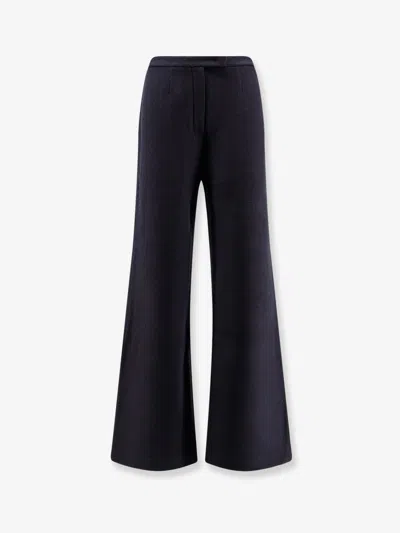 Loro Piana Women Novalis Cashmere Trousers In Blue