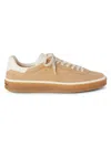 LORO PIANA WOMEN'S TENNIS WALK SUEDE SNEAKERS