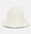 Loro Piana Wool And Cotton Hat In White