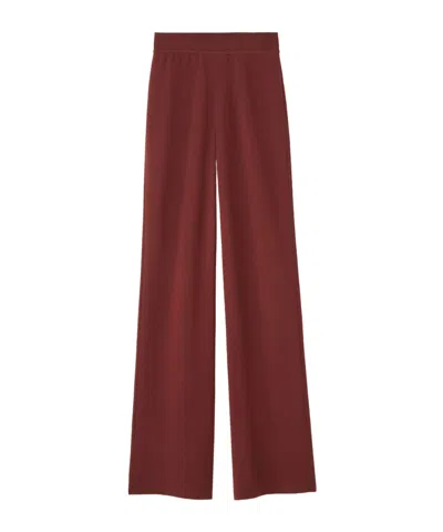 Loro Piana Wool Blend Casual Pants In Brown