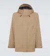 Loro Piana Wool-blend Technical Jacket In Beige