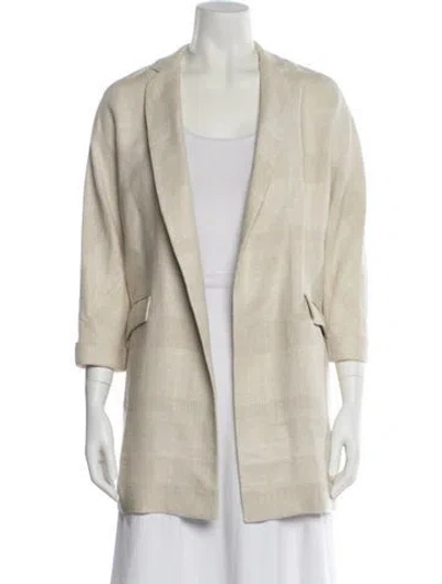 Pre-owned Loro Piana Wool Coat In Neutral